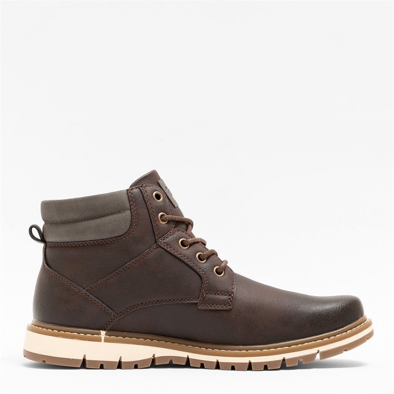 Mens Oxford II Boots Dark Brown - Image 3