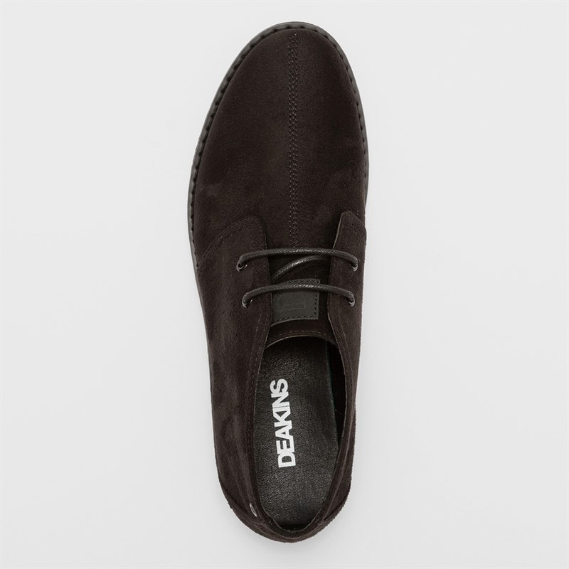 Mens Carlton Chukka Boots Black/Black - Image 4
