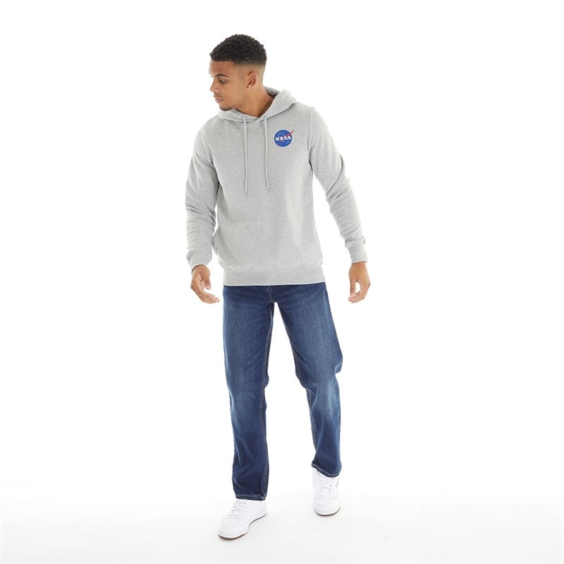 Mens Rushawn Relaxed Fit Jeans Mid Wash - Image 4