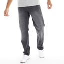 Mens Rushawn Relaxed Fit Jeans Black