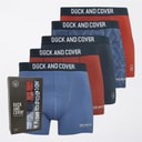 Mens Quendle Five Pack Boxer Shorts Assorted