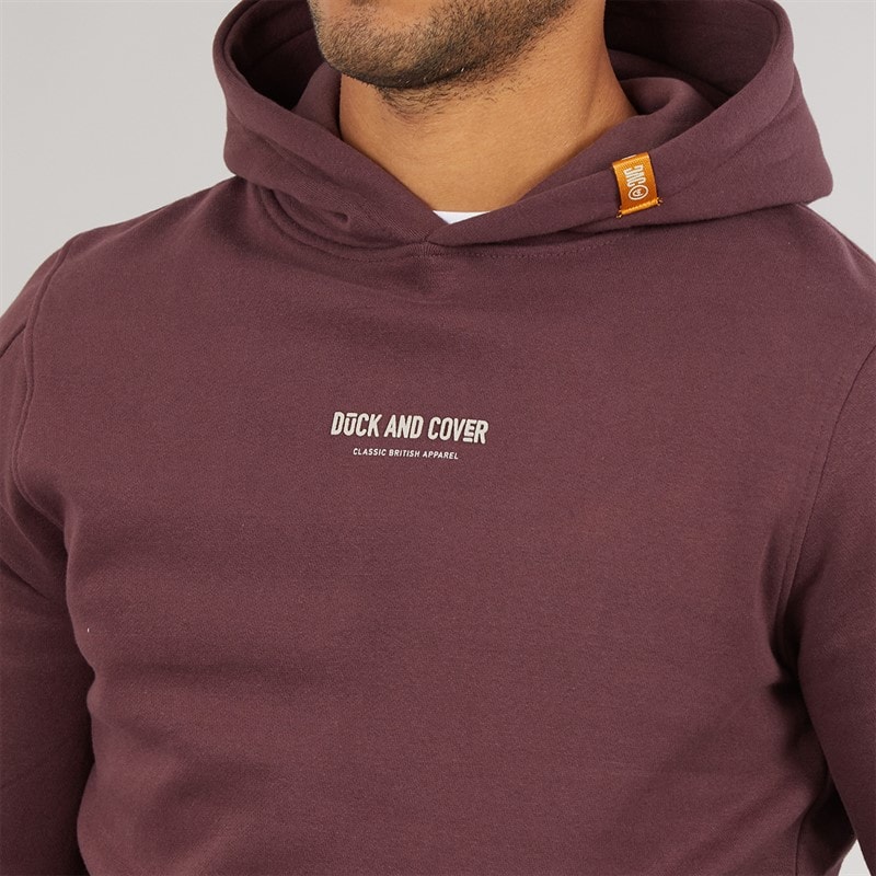 Mens Brammers Hoodie Raisin - Image 5