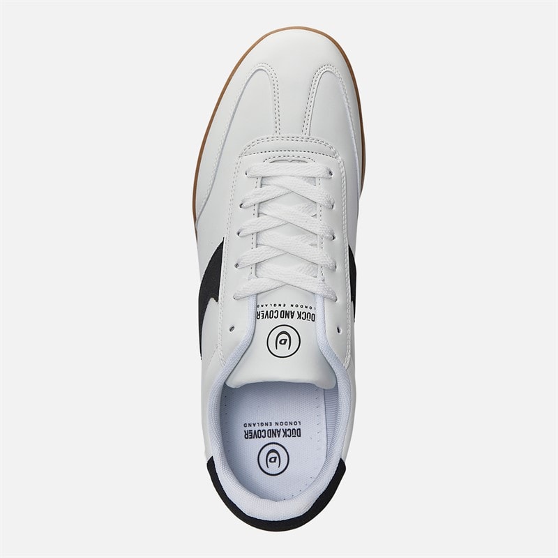 Mens Seralith Trainers White - Image 4