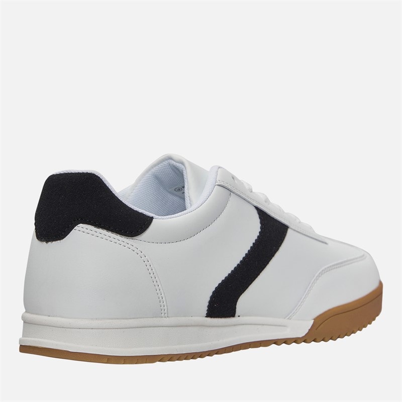 Mens Seralith Trainers White - Image 5