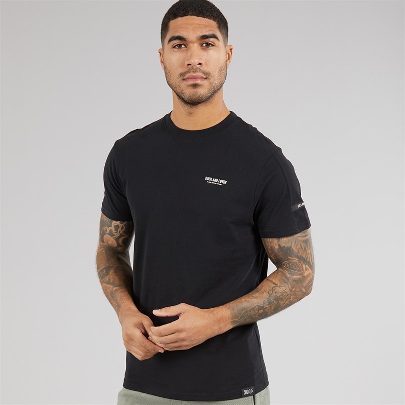 Mens Landway T-Shirt Black - Image 2