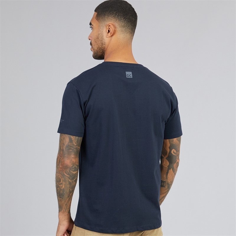 Mens Rampmoore Heavy T-Shirt Navy - Image 2