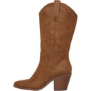 Womens Feria Heeled Knee High Cowboy Boots Walnut