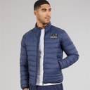 Mens Down Jacket Navy Blue