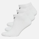 Mens Three Pack Trainer Socks White