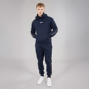Mens Guttell Tracksuit With Branded Tape Detail Navy