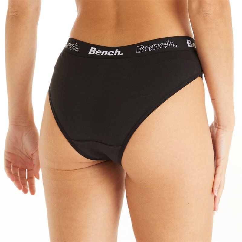 Womens Carlie Three Pack Briefs Black - Image 2