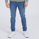 Mens Eddie 22 Slim Fit Jeans Mid Blue Wash