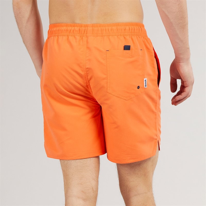 Mens Tahiti Swim Shorts Bright Orange - Image 2