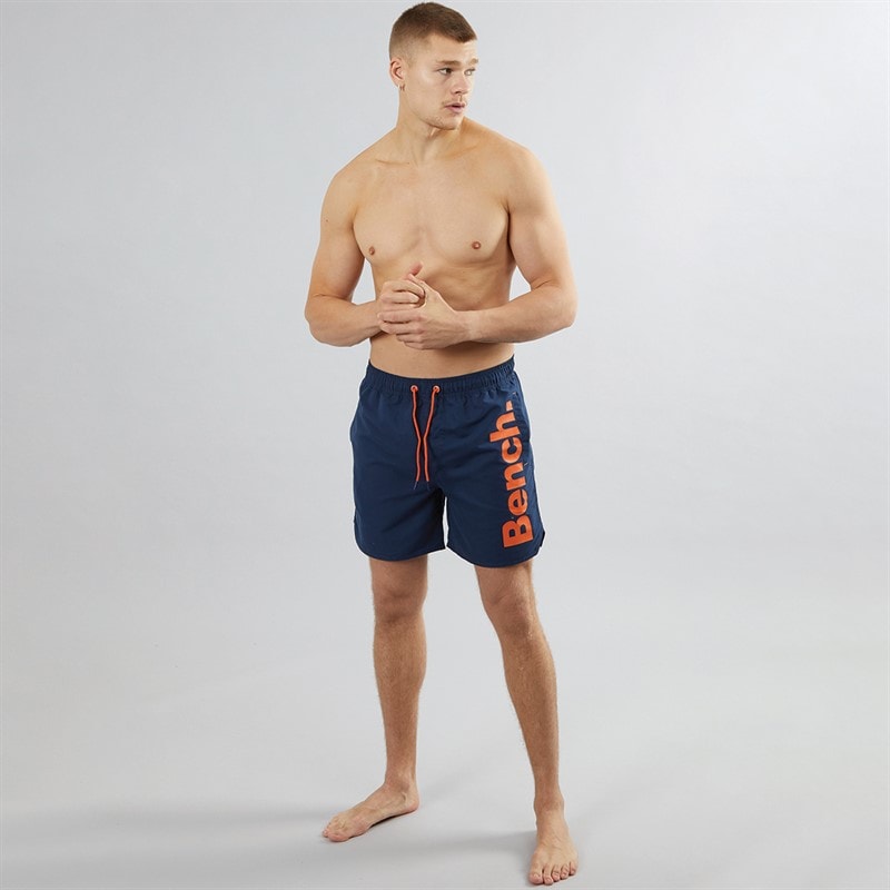 Mens Tahiti Swim Shorts Navy - Image 3