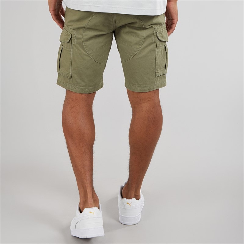 Mens Noahs Cargo Shorts Light Khaki - Image 2