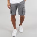 Mens Noahs Cargo Shorts Steel Grey