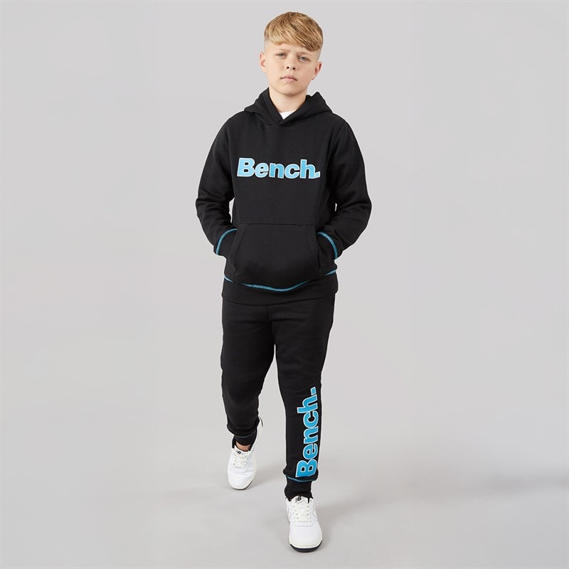 Boys Fondar Tracksuit Black - Image 4