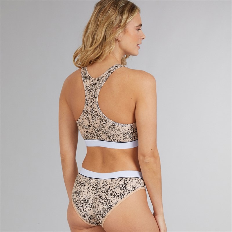 Womens Maeve Crop Top And Briefs Multi - Image 2