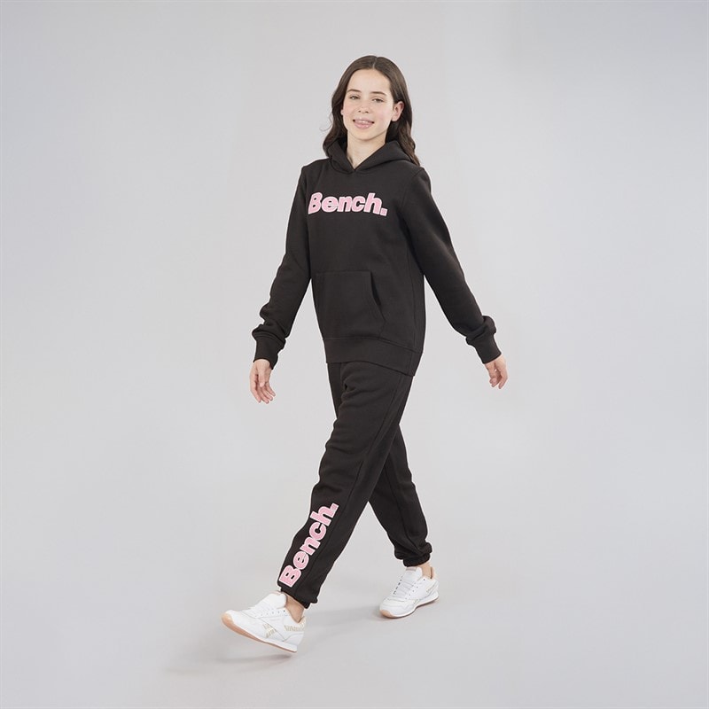 Girls Maleah Tracksuit Black - Image 3
