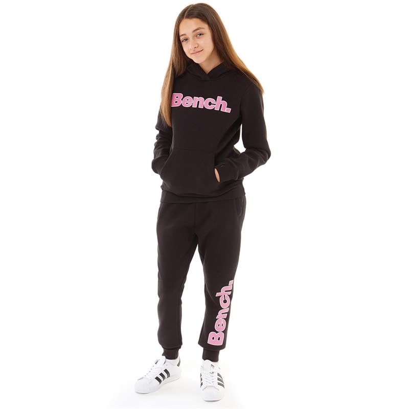Girls Maleah Tracksuit Black - Image 4