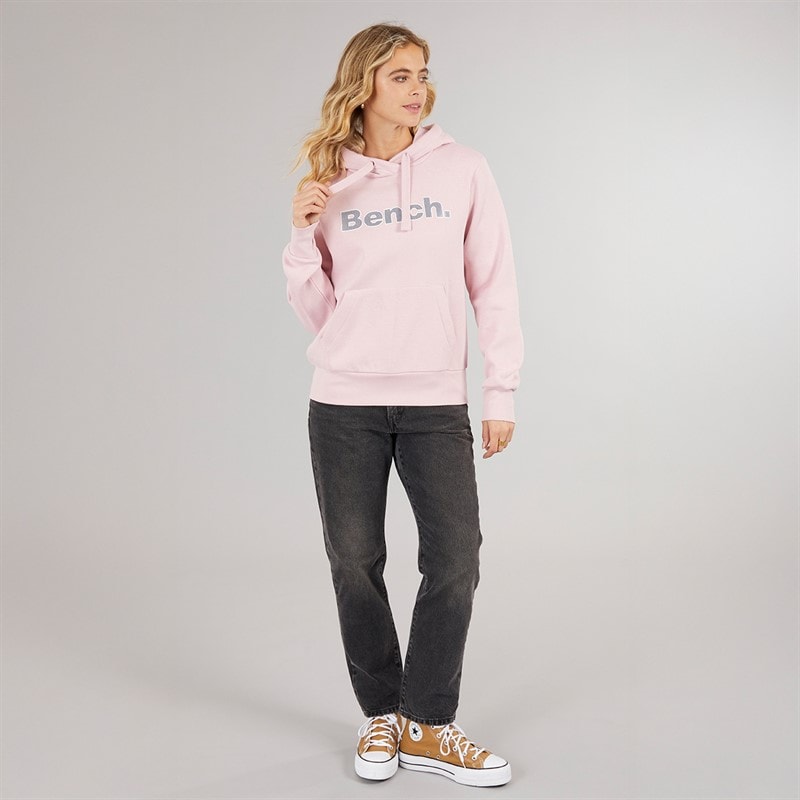 Womens Tealy Hoodie Light Pink - Image 4