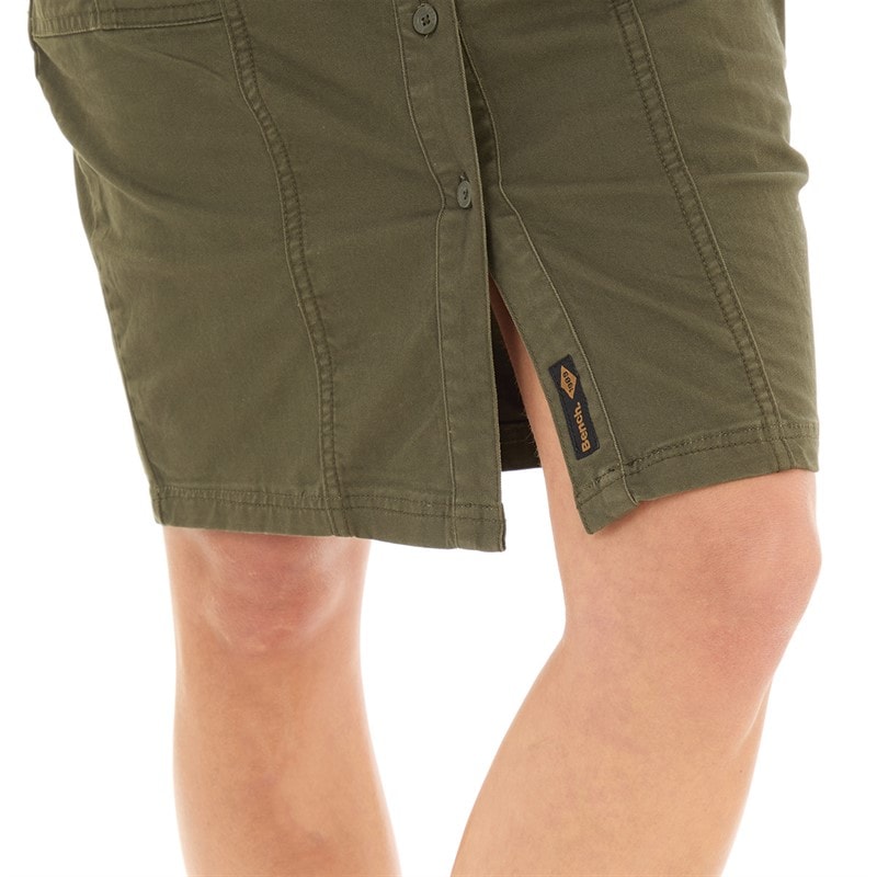 Womens Menti Cargo Dress Khaki - Image 3