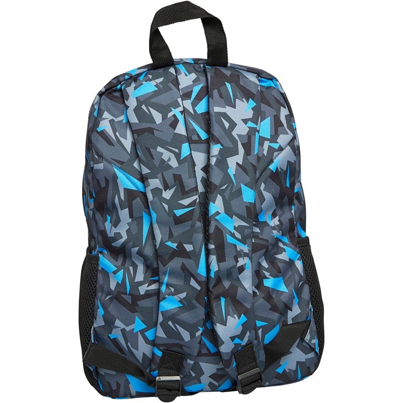 Kids Logo Patterned Backpack Grey/Blue - Image 2