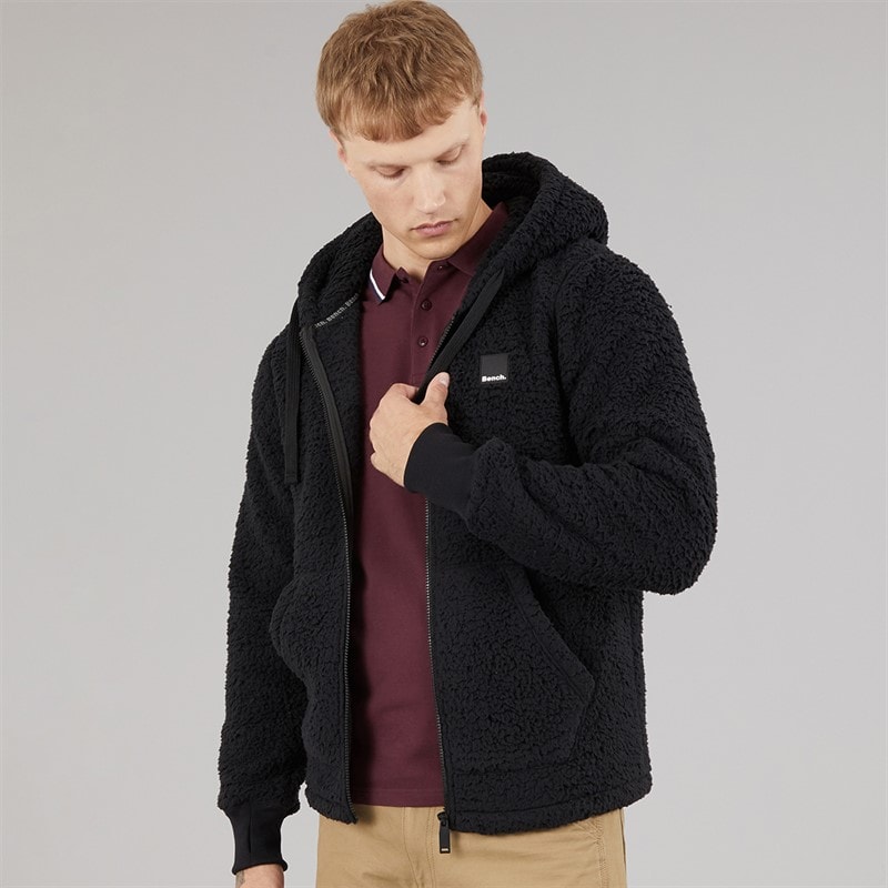 Mens Tommy Hoodie Black - Image 3