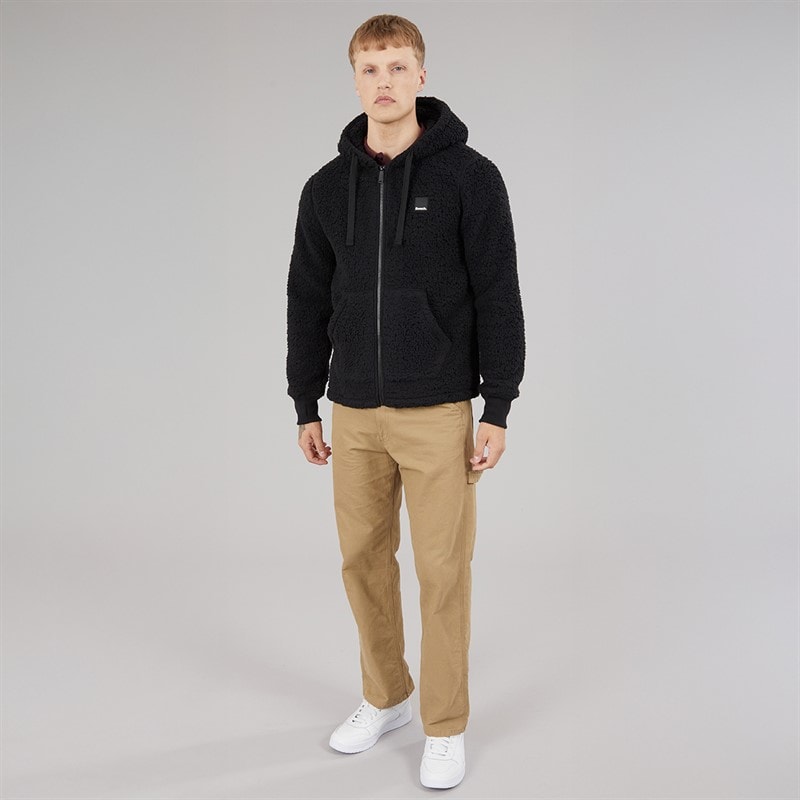 Mens Tommy Hoodie Black - Image 4