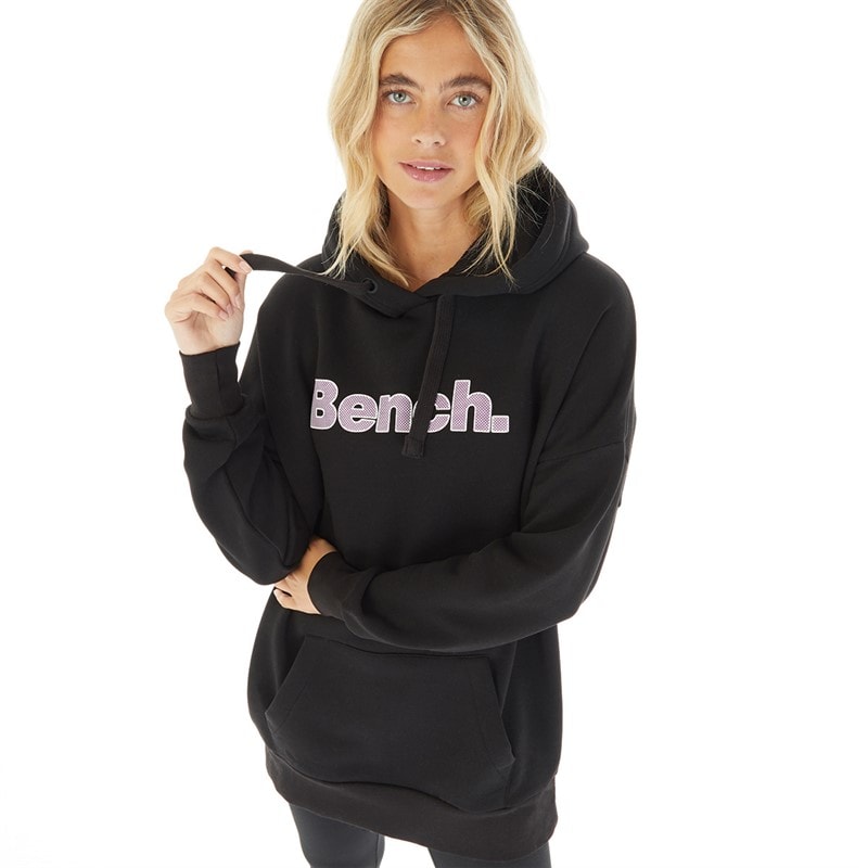 Womens Dayla Oversized Hoodie Black - Image 1