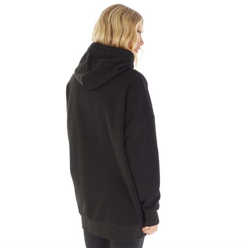 Womens Dayla Oversized Hoodie Black - Image 2