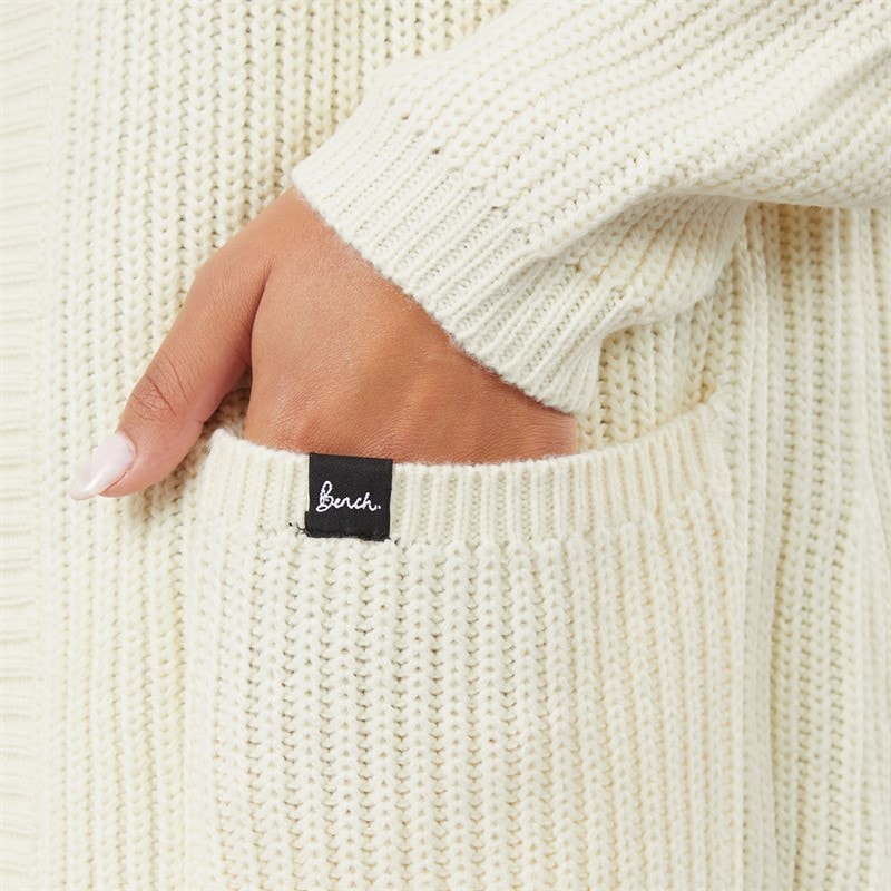 Womens Asteria Cardigan Ecru - Image 3