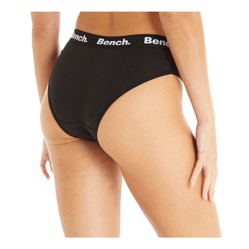 Womens Greya Five Pack Briefs Black - Image 2