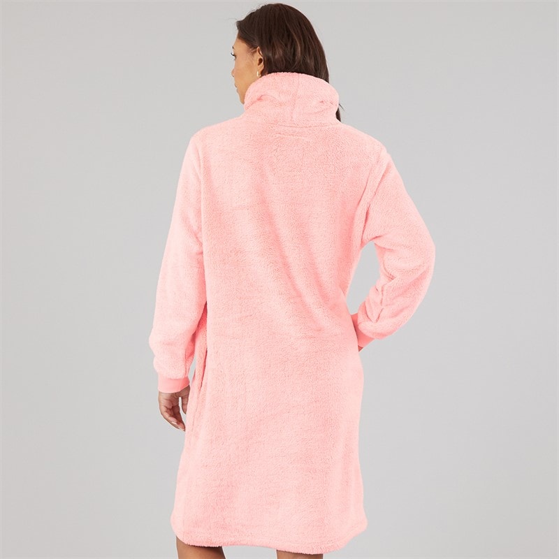 Womens Fluffy Snuggle Top Blush - Image 2