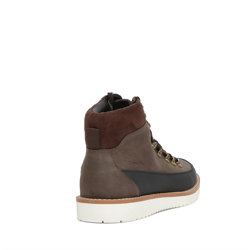 Mens Chorlton Boots Black/Brown - Image 3