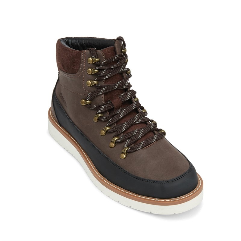 Mens Chorlton Boots Black/Brown - Image 4