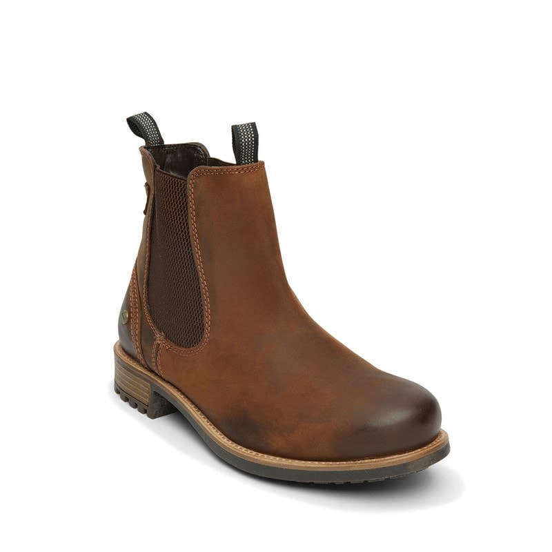 Mens Newton Chelsea Boots Chestnut - Image 4