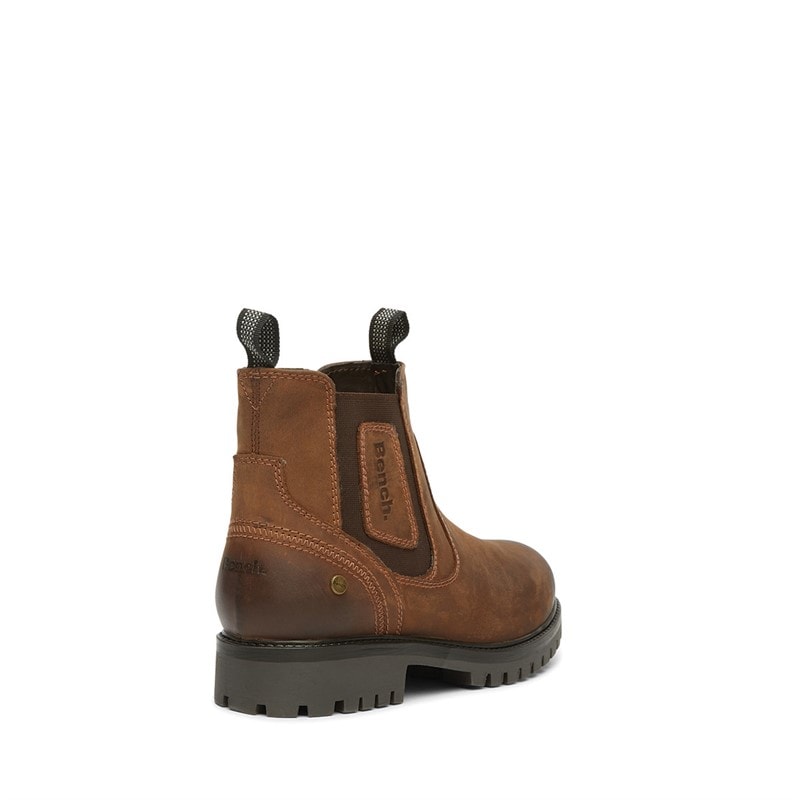 Mens Shilton Chelsea Boots Chestnut - Image 3