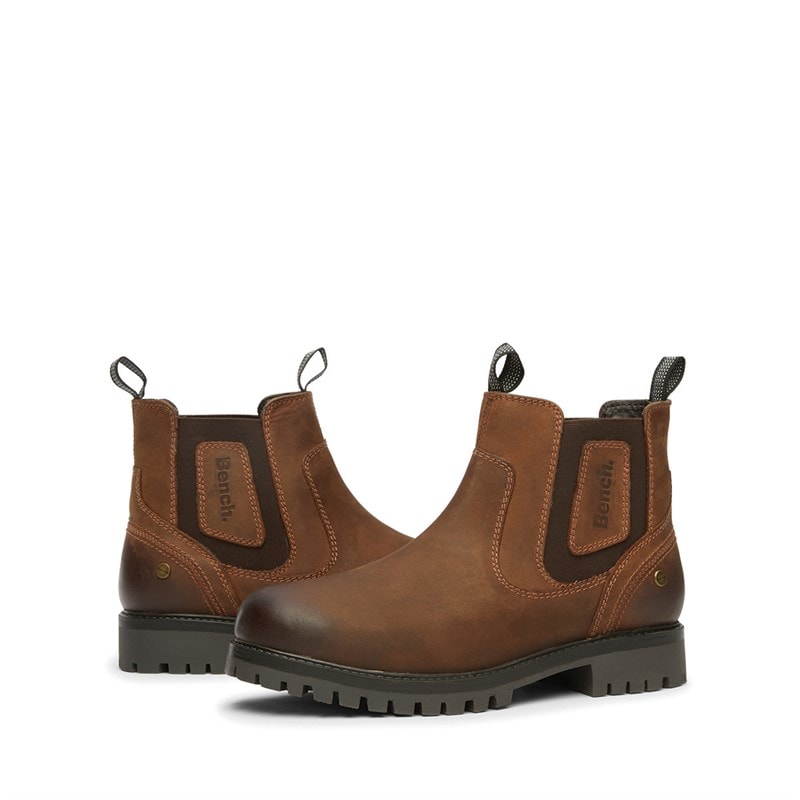 Mens Shilton Chelsea Boots Chestnut - Image 5