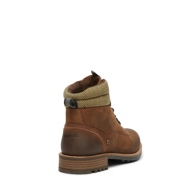 Mens Lever Boots Chestnut - Image 3