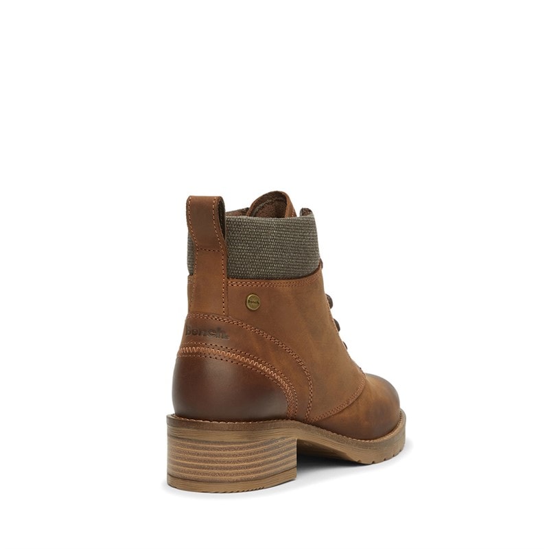 Womens Withy Ankle Boots Chestnut - Image 3