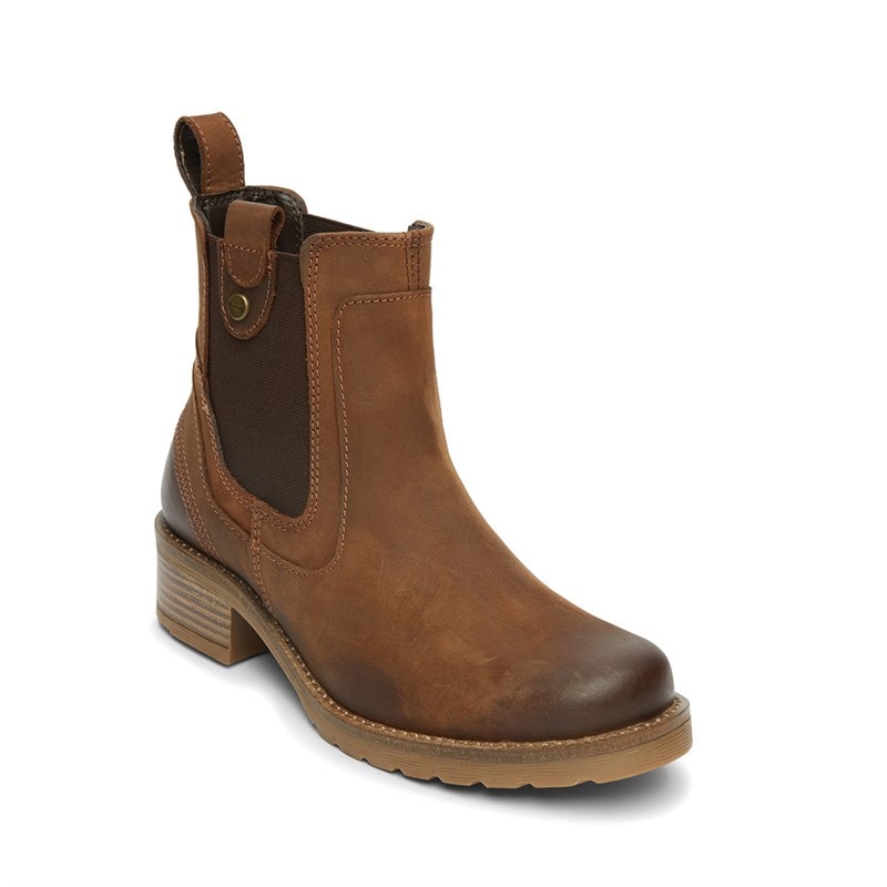 Womens Weaver Chelsea Boots Chestnut - Image 4
