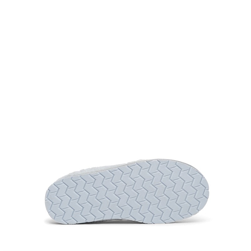 Womens Abbie Mule Slippers Grey - Image 2