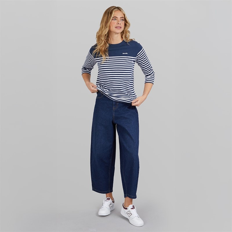 Womens Arian T-Shirt Navy - Image 4