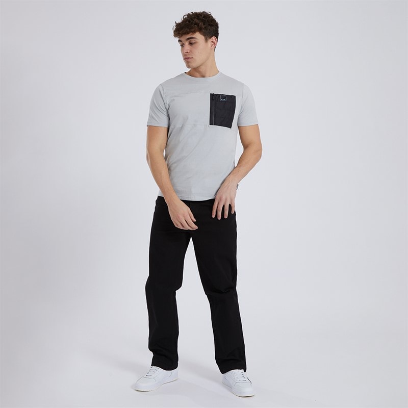 Mens Jeffers Loose Fit Jeans Black - Image 3