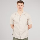 Mens Auxin Short Sleeve Shirt Sand