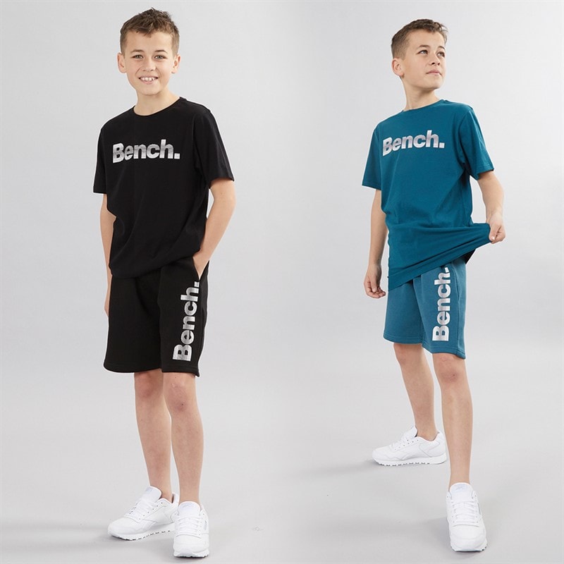 Boys Trinti Two Pack T-Shirts Teal/Black - Image 3