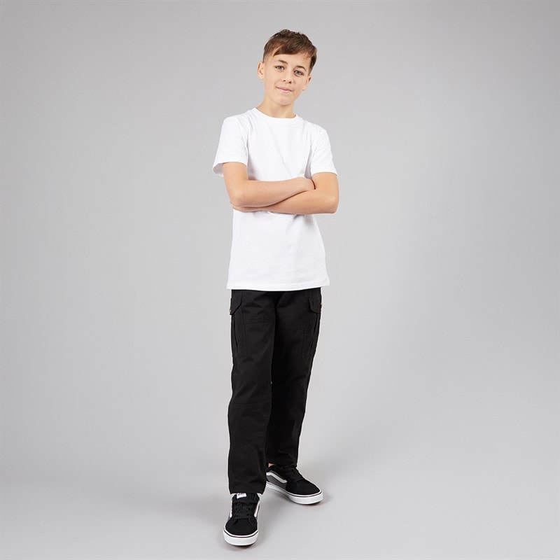 Boys Creelin B Cargo Pants Black - Image 4