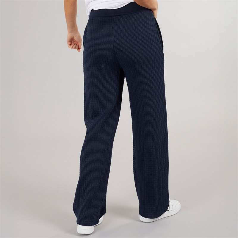Womens Inla Wide Leg Joggers Navy - Image 2