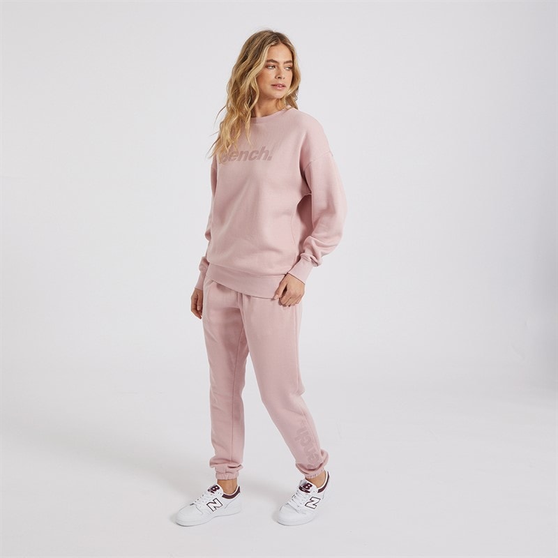 Womens Dera Tracksuit Washed Dusky Pink - Image 4